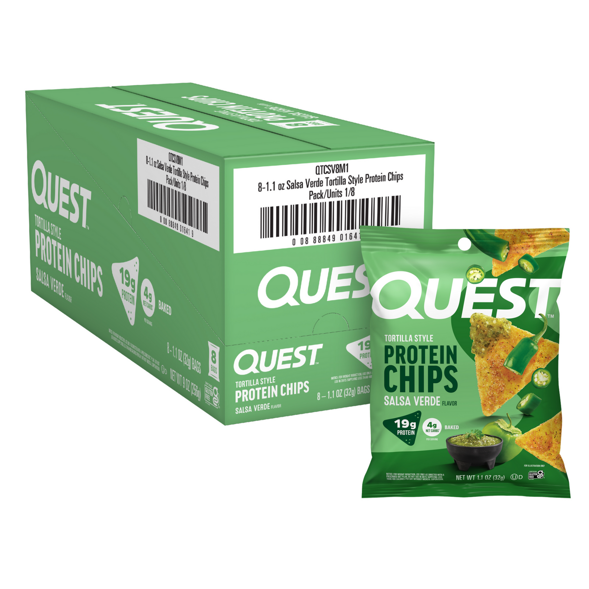 salsa-verde-tortilla-style-protein-chips-n0 110071_QN_USA_Pkg_ProteinChips_Tortilla_SV_8ctCarton_3D_Composite_Force_1.png