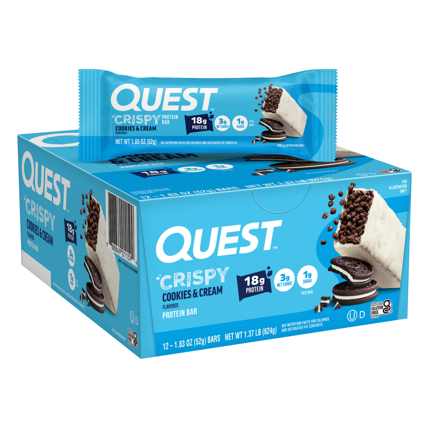 cookies-and-cream-crispy-hero-protein-bars-b3 400111_QN_USA_Pkg_Crispy_ProteinBar_CAC_12ctCarton_3D_Composite_Force.png